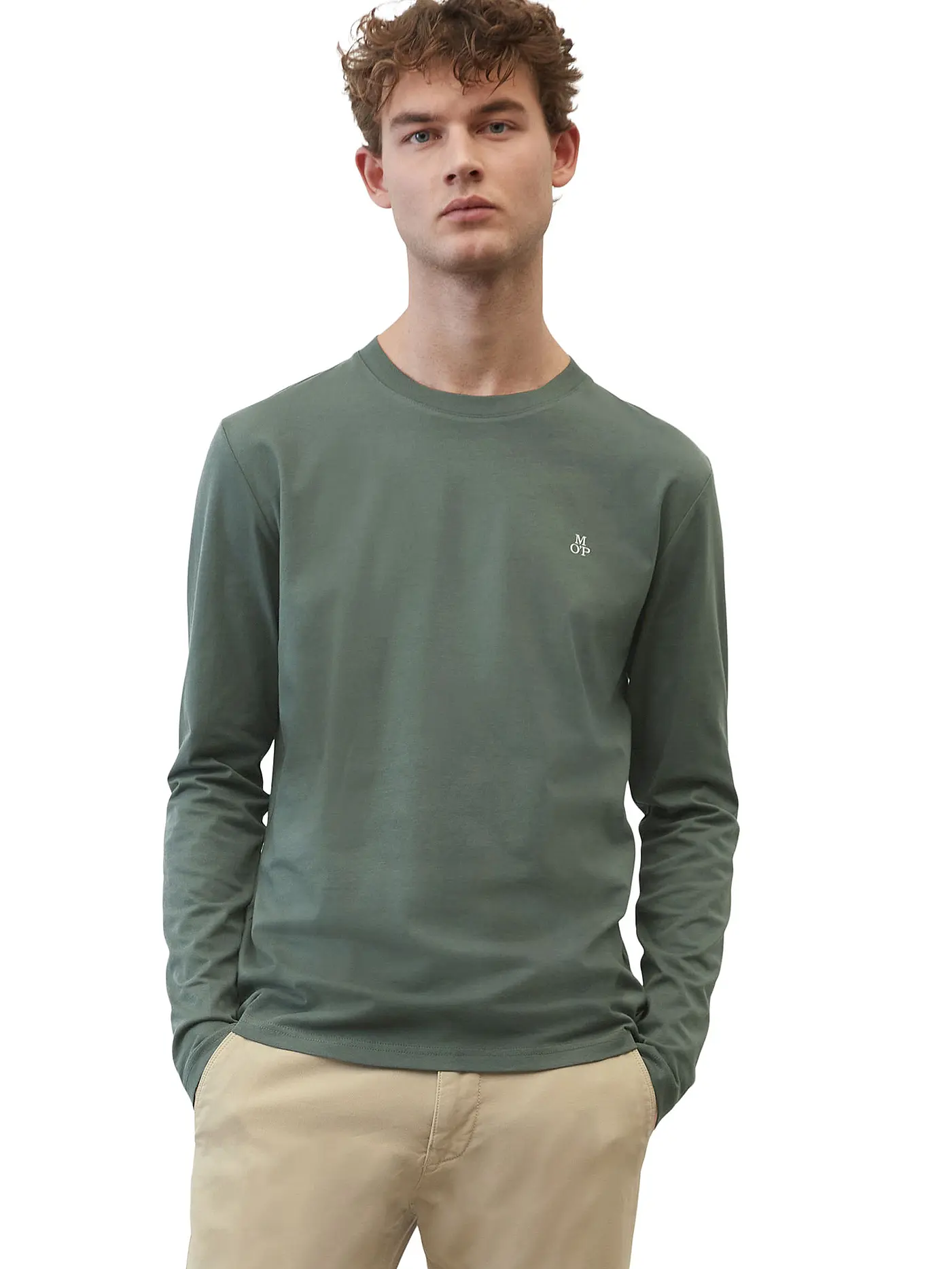 MARC O'POLO | Langarmshirt | petrol